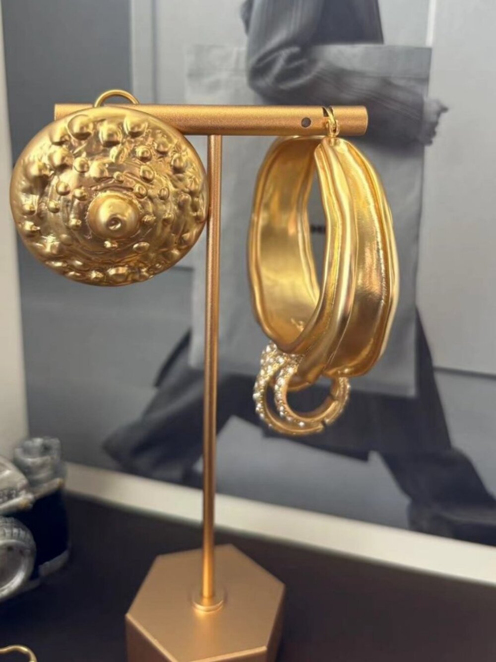 Schiaparelli High-Quality Hoop Earrings